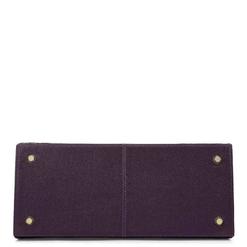 Da Milano Grapevine Medium Croco Leather Satchel - Grapevine for Women | Best Price UAE